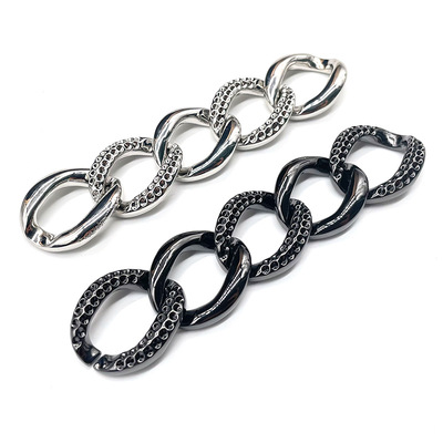 女士包包点钻合金纽链侧身华体会体育-华体会(中国)-华体会(中国)
 diy斜挎包配件金属挂链定制