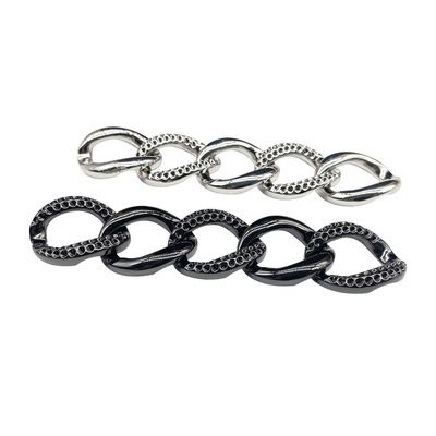 女士包包点钻合金纽链侧身华体会体育-华体会(中国)-华体会(中国)
 diy斜挎包配件金属挂链定制 - 3