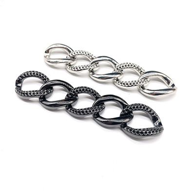 女士包包点钻合金纽链侧身华体会体育-华体会(中国)-华体会(中国)
 diy斜挎包配件金属挂链定制 - 5